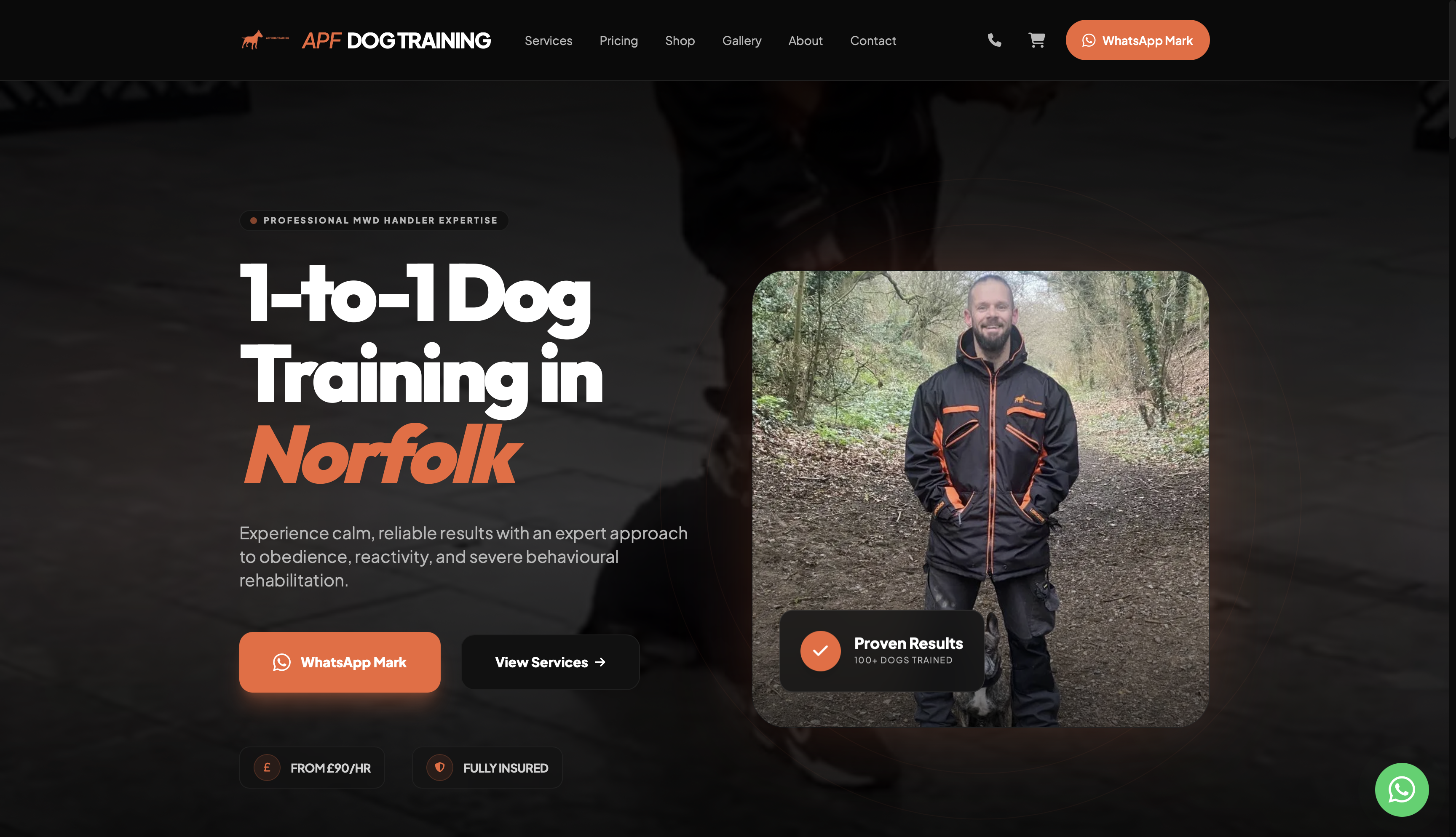 APF Dog Training